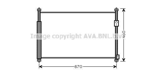 AVA QUALITY COOLING Конденсатор, кондиционер SZ5108D